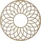 Ekena Millwork Cannes Wood Fretwork Pierced Ceiling Medallion, Hickory, 22"OD x 7 1/2"ID x 3/8"T CMWP22X22X0375CNHI - alternate 4
